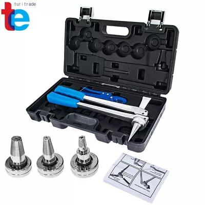 PEX Expansion Tool Kit Tube Expander With 1/2  3/4  1  Precision Expansion Head • $138.15