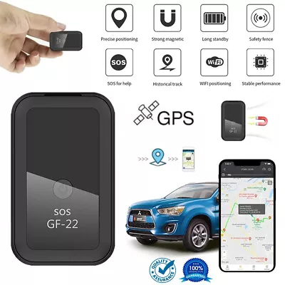 GF22 Mini Magnetic GSM GPS Tracker Real Time Tracking Locator Device For Vehicle • $20.60