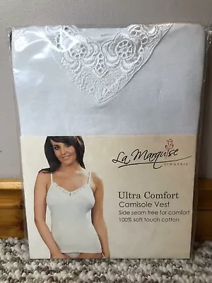 La Marquise Ultra Comfort Camisole Vest Size 18/20 • £3