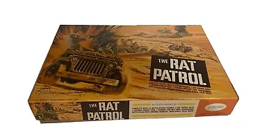 AURORA RAT PATROL Box With Lots Of Airfix Air Fix Toy Soldiers Incomplete • $120