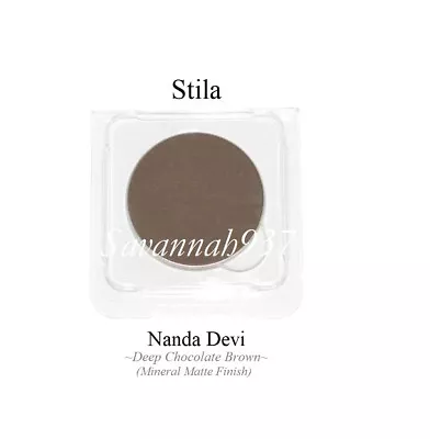 STILA Mineral Matte Eye Shadow Refill Pan - Full Size - Nanda Devi - NWOB • $14.95