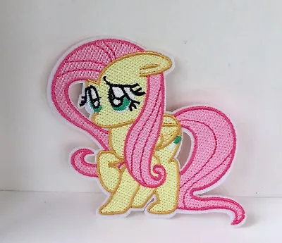 My Little Pony Fluttershy Character Embroidered AppliquÉ Patch Sew Or Iron #28 • $3.16