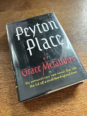 PEYTON PLACE Grace Metalious 1956 Messner 1980 Reprint HC/DJ • $25