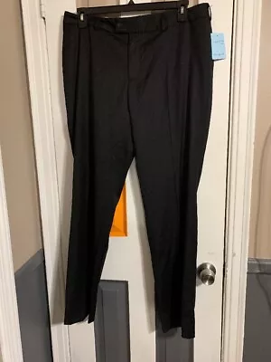 Zang Toi Pants Four  Seasons Fabric Made In Italy Black  26 X 30 Retail  $800.00 • $79.99