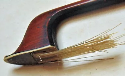 $150 • Buy Wilhelm Muhl  German Nickel Mounted Pernambuco Violin Bow