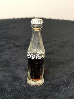 Vintage Miniature Coca-Cola Bottle Argentina Cap 3  Tall • $7.99