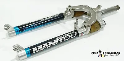 Manitou Three Suspension Fork 1   Threatened YEAR 1994/95 Top Vintage USA 26   RARE 141mm • £145.56