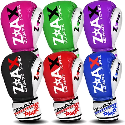 Junior Kids Boxing Gloves Training Sparring Gloves Punchbag Gloves 468 OZ • £9.99