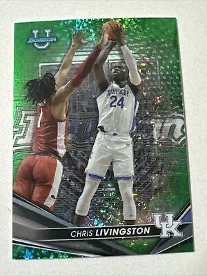 2023 Bowman Chrome Green Refractor /99 Rookie RC Chris Livingston SSP  • $6.99