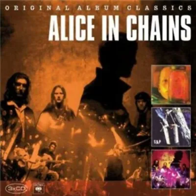 ALICE IN CHAINS Original Album Classics 3CD NEW Jar Of Flies/Sap/MTV Unplugged • $39.95