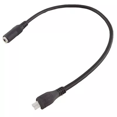 10x Micro USB 5 Pin Male To 3.5mm Female AUX Audio Sync Headphone Adapter Cable • $16.99
