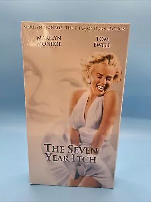 The Seven Year Itch 1955 ‧ Comedy/Romance Marilyn Monroe Watermark NEW VHS • $7.77