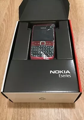 $190 • Buy Nokia E63-1 RUBY RED 100% NEW ORIGINAL IN BOX