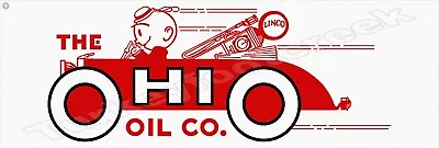 The Ohio Oil Co. 6  X 18  Metal Sign • $19.99