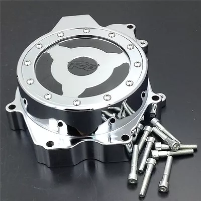 Engine Stator Cover See Through Fit For Yamaha YZF R6 03-06 03-09 YZF R6S CHROME • $59.95