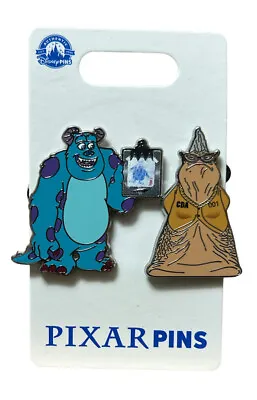 2023 Disney Parks Pixar Pin Monsters Inc. James Sulley & CDA Roz 2 Pin Set OE • $19.19