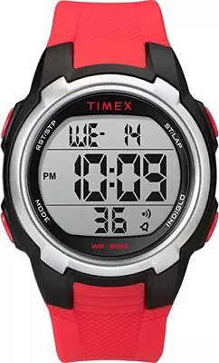 Timex TW5M33400 Men's Red Quartz Watch • $28.99