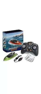 Mini RC Boats 2.4G High Speed Racing Boat 4CH Remote Control W/ LED Light Toy US • $18.99