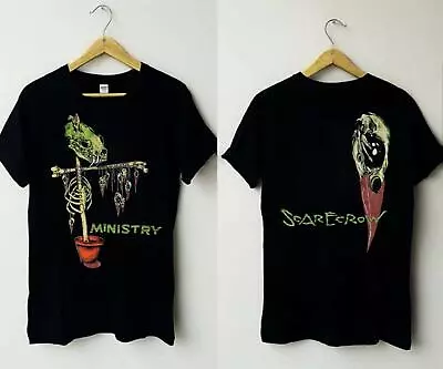 New 1992 Ministry Scarecrow Pushead T-Shirt  Ministry T-Shirt Gift Fans Hot . • $19.99