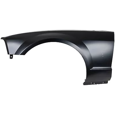 Fender For 2005-2009 Ford Mustang Front Driver Primed Steel With Molding Holes • $180.91