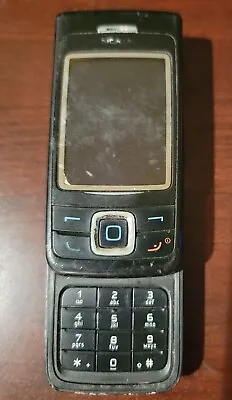 Untested Rare Vintage Black Nokia 6265i Slider Cell Phone Cellular • $24.95