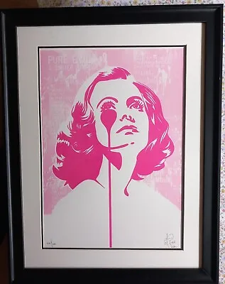 £146 • Buy PURE EVIL Signed Limited Edition Print ‘GRETA GARBO’