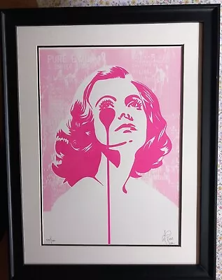 £146 • Buy PURE EVIL Signed Limited Edition Print ‘GRETA GARBO’
