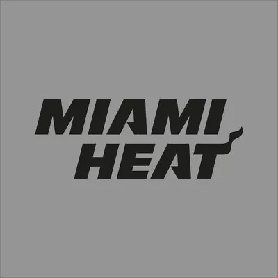 Miami Heat #3 NBA Team Pro Sports Vinyl Sticker Decal Car Window Wall • $16.29