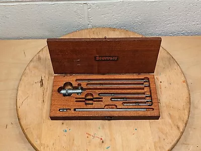 Vintage Starrett 124-A Inside Micrometer Set 2 - 8   Inch.  • $99