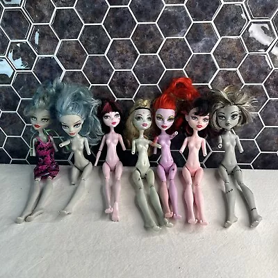 7 Lot Of Monster High Dolls Mixed Parts Repair Replacement Body Parts Loose • $21.25