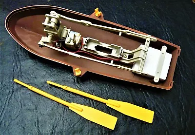 Vintage Motorized Row Boat 11  Long . Read Full Description. • $24.95