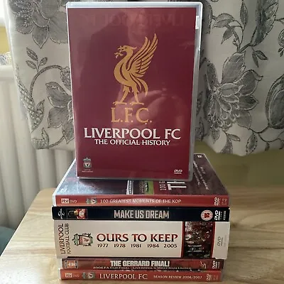 Liverpool Football Club DVD Bundle European Cup Champions League The Kop LFC • £14.99