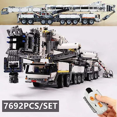 RC Liebherr LTM 11200 Crane With Power Functions Equipments MOC Build Gift • $1010.61