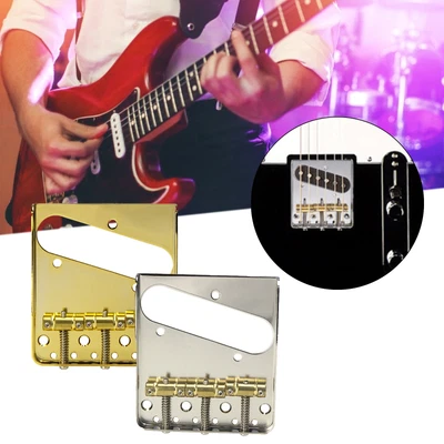 £10.29 • Buy Vintage Guitars Bridge Replacement For Fender Telecaster& Compensated Saddle NEW