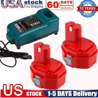 Replace For Makita 14.4V 3.6AH 1420 PA14 Battery OR Charger 1422 1433 192699-A • $158