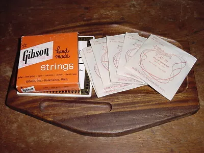 $13 • Buy ONE HANDMADE GIBSON HI FI ELECTRIC SPANISH GUITAR A OR 5TH FLAT WOUND   1950s 