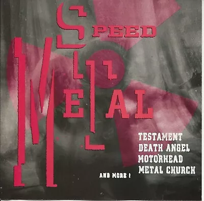 Speed Metal By Various Artists (CD 1991 Priority) Testament Metal Church • $3