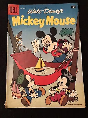 Walt Disney’s Mickey Mouse 55 3.0 3.5 1957 Dell Cd • £8.02