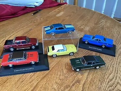 Diecast 1:43 LOT Of 6 Dodge Chevrolet Ford.  Loose Excellent!!! • $20