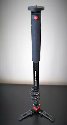 Manfrotto MVMXPRO500US XPRO Aluminum Video Monopod W/500-series Fluid Tilt Head • $190