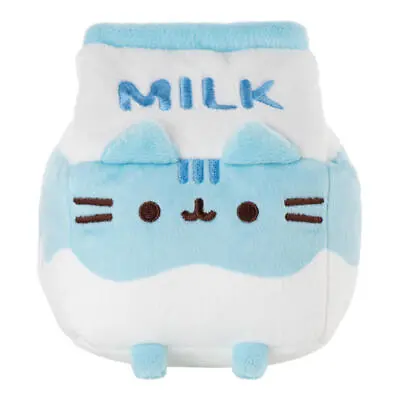 Pusheen Sips - Milk Carton Plush Soft Toy Polyester Blue 12cm Height • $22.15