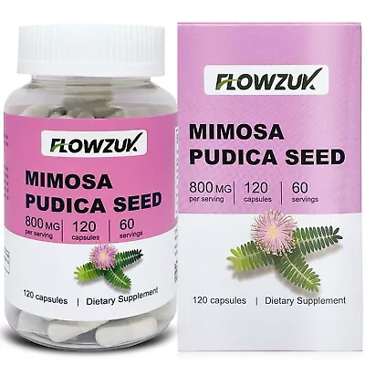 Mimosa Pudica Seed Capsules Parasite Cleanse Support Gut Health Natural Detox • £21.99