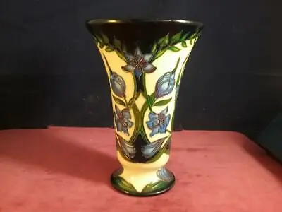 Stunning Rare Moorcroft Pottery Trumpet Vase  Kaffir Lily Signed Shirley Hayes • £168.99