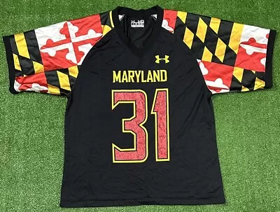 Maryland Terrapins Under Armour Football Jersey Size Medium • $49.99