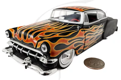 Vintage Malibu International 1:24 Diecast Car 1954 Chevy Bel Air Flames • $14.95