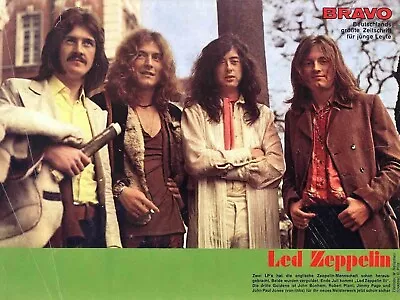$11.44 • Buy Led Zeppelin Band Concert Page Plant Jones Bonham 8.5x11 Photo Picture Poster