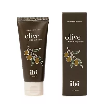 Ibi Olive Hand And Body Lotion 2oz/60ml No Paraben/Mineral Oil/Dyes/Benzophenon  • $8.99