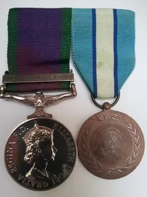 General Service Medal 1962-2007.n.i. Clasp/un Medal.cyprus.kingsman J.thompson.  • £77