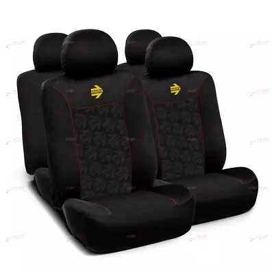 Momo Seat Cover Set Young Black / Red • $86.86