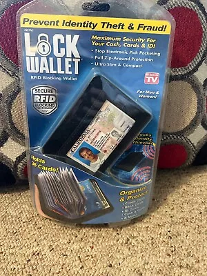 Lock Wallet New In Package • $4.99